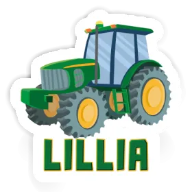 Lillia Autocollant Tracteur Image