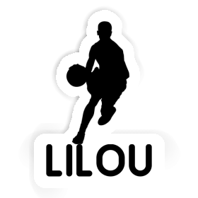 Lilou Sticker Basketball Player Image