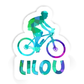 Sticker Lilou Biker Image
