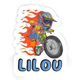 Sticker Lilou Biker Image