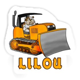 Aufkleber Lilou Bulldozer Image