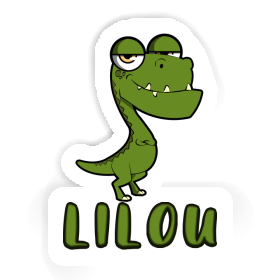 Autocollant Dinosaure Lilou Image