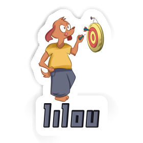Lilou Sticker Darts Player Image