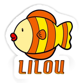 Autocollant Poisson Lilou Image