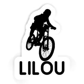 Sticker Lilou Freeride Biker Image