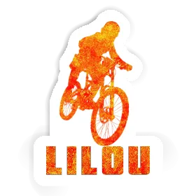 Lilou Sticker Freeride Biker Image