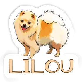 Sticker German Spitz Lilou Image