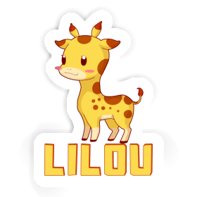 Giraffe Sticker Lilou Image