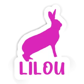 Rabbit Sticker Lilou Image