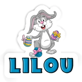 Sticker Lilou Easter Bunny Image