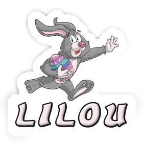 Easter bunny Sticker Lilou Image