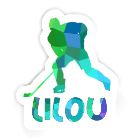 Sticker Hockey Player Lilou Image