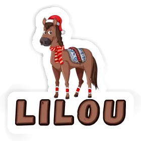 Autocollant Lilou Cheval Image