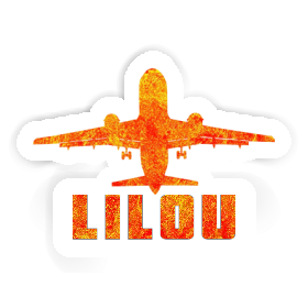 Aufkleber Jumbo-Jet Lilou Image