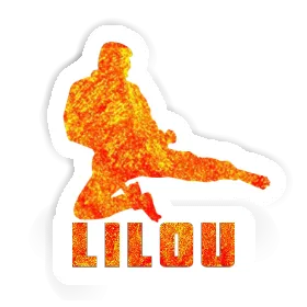 Sticker Karateka Lilou Image