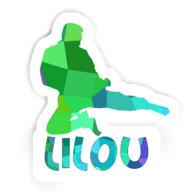 Sticker Karateka Lilou Image