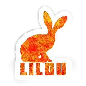 Rabbit Sticker Lilou Image