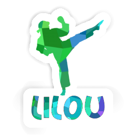 Sticker Lilou Karateka Image