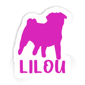 Sticker Pug Lilou Image