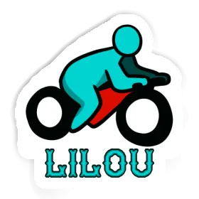 Sticker Lilou Motorbike Image