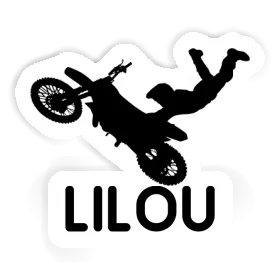 Sticker Lilou Motocross Rider Image