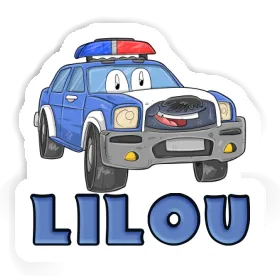 Lilou Sticker Polizeiauto Image