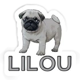 Pug Sticker Lilou Image