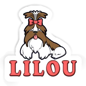 Sticker Lilou Shih Tzu Image
