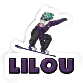 Sticker Lilou Boarder Image