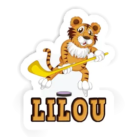 Tigre Autocollant Lilou Image
