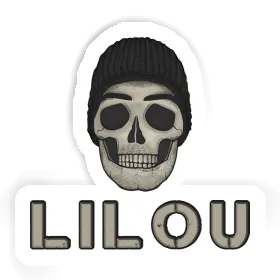 Totenkopf Sticker Lilou Image