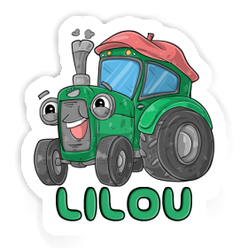 Autocollant Tracteur Lilou Image