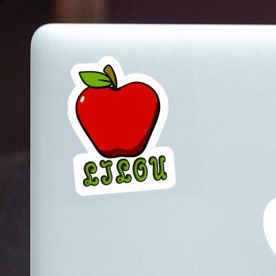 Apple Sticker Lilou Apple Sticker Lilou Image