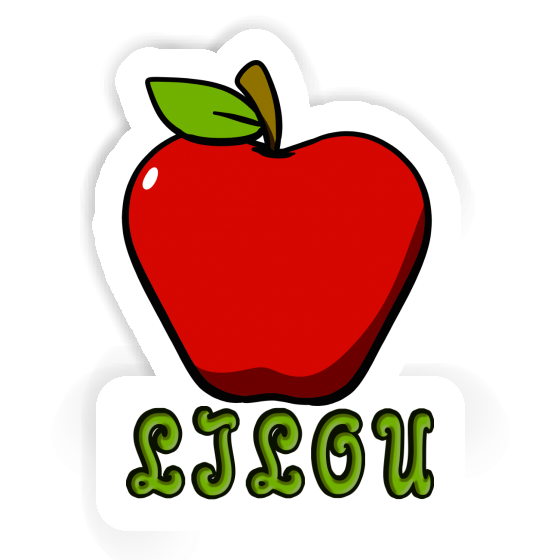 Apple Sticker Lilou Laptop Apple Sticker Lilou Laptop Image