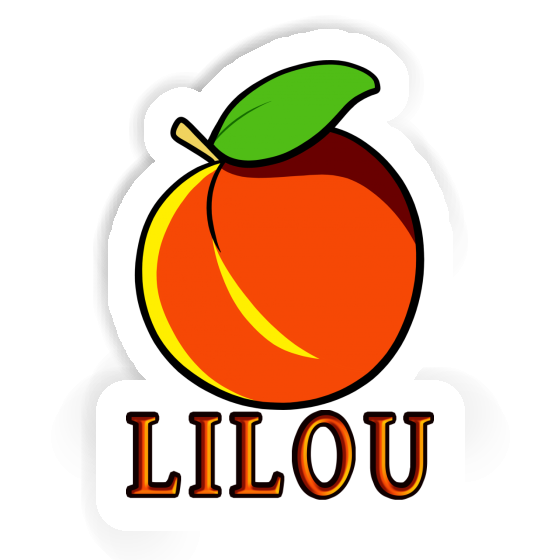 Abricot Autocollant Lilou Notebook Abricot Autocollant Lilou Gift package Image
