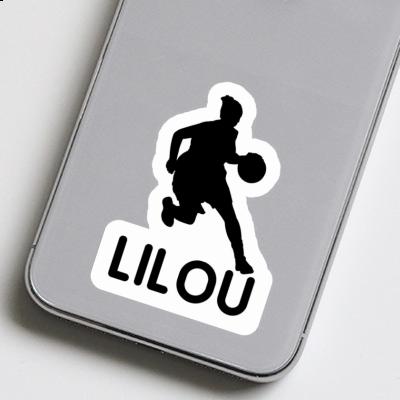 Sticker Basketball Player Lilou Notebook Sticker Basketball Player Lilou Notebook Image