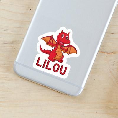 Autocollant Bébé dragon Lilou Notebook Autocollant Bébé dragon Lilou Gift package Image