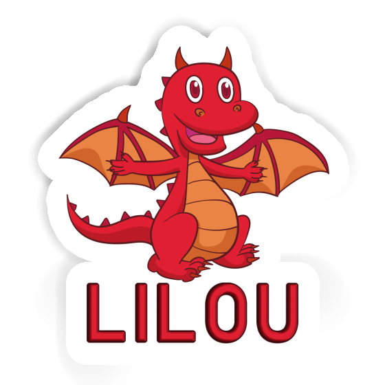 Lilou Aufkleber Baby-Drache Gift package Image
