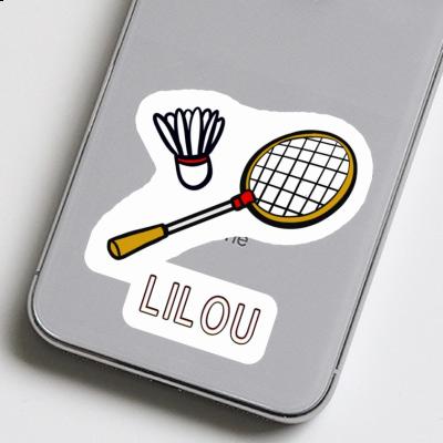 Lilou Sticker Badmintonschläger Image