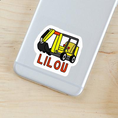 Mini-Excavator Sticker Lilou Laptop Mini-Excavator Sticker Lilou Laptop Image