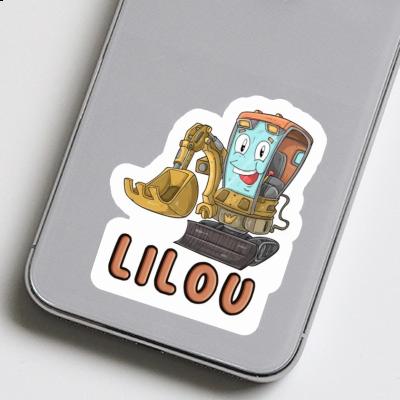 Autocollant Lilou Petite pelleteuse Gift package Image