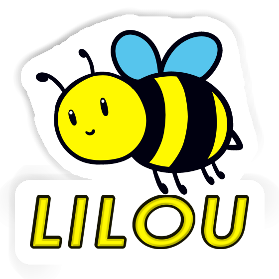 Sticker Lilou Bee Notebook Sticker Lilou Bee Gift package Image