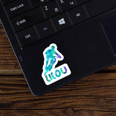 Lilou Sticker Biker Notebook Lilou Sticker Biker Notebook Image