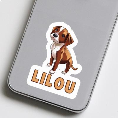 Aufkleber Boxerhund Lilou Notebook Aufkleber Boxerhund Lilou Gift package Image