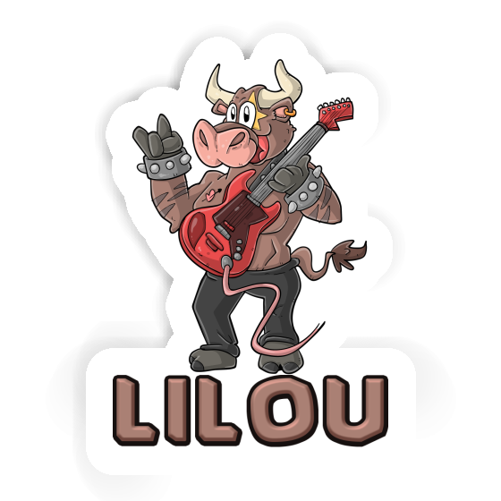 Autocollant Lilou Taureau rocker Notebook Image
