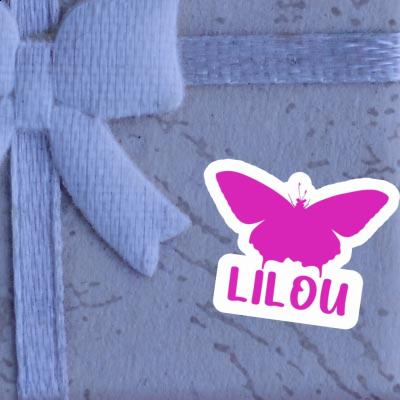 Autocollant Lilou Papillon Autocollant Lilou Papillon Image