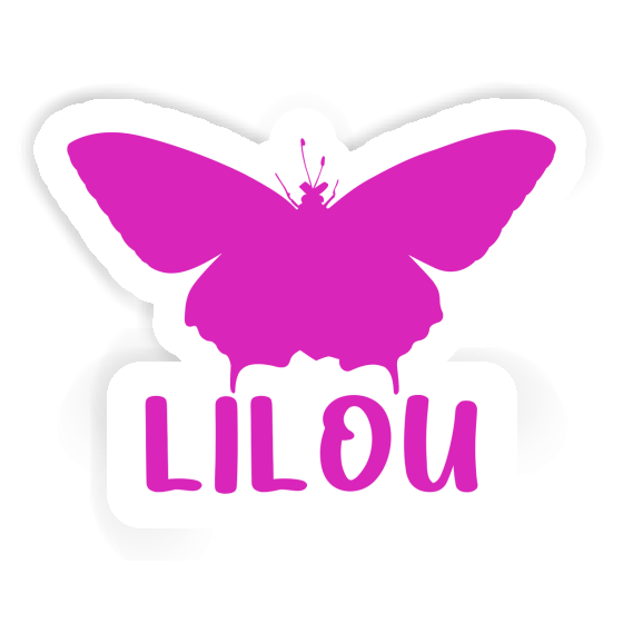 Autocollant Lilou Papillon Notebook Autocollant Lilou Papillon Gift package Image