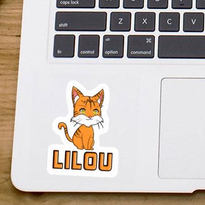 Katze Aufkleber Lilou Notebook Katze Aufkleber Lilou Gift package Image