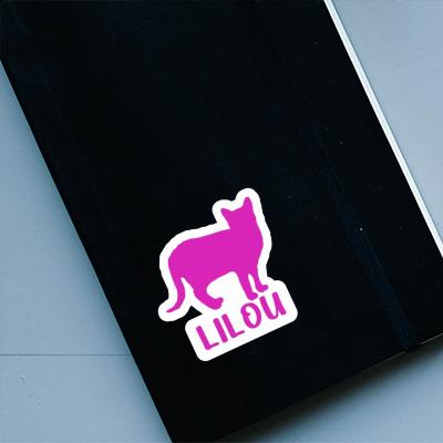 Autocollant Lilou Chat Autocollant Lilou Chat Image