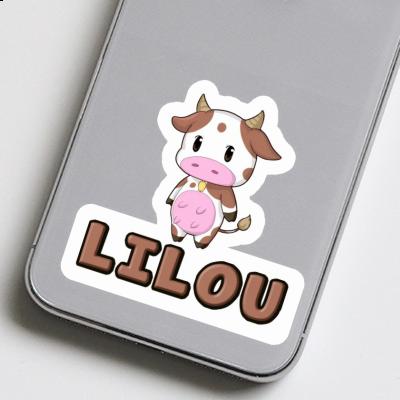Autocollant Lilou Vache Notebook Autocollant Lilou Vache Gift package Image